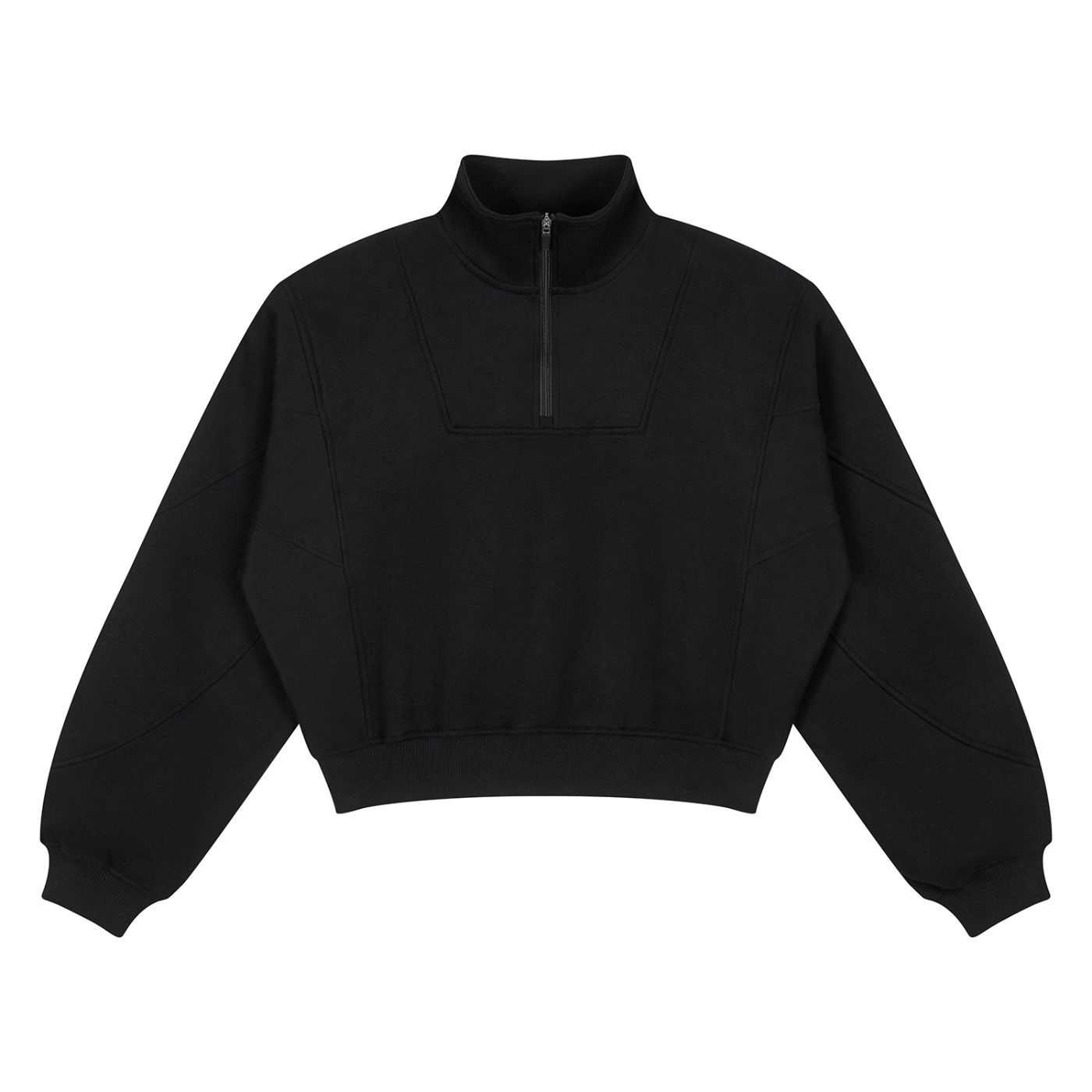 Women’s Loose Fleece Quarter-Zip Sweatshirt