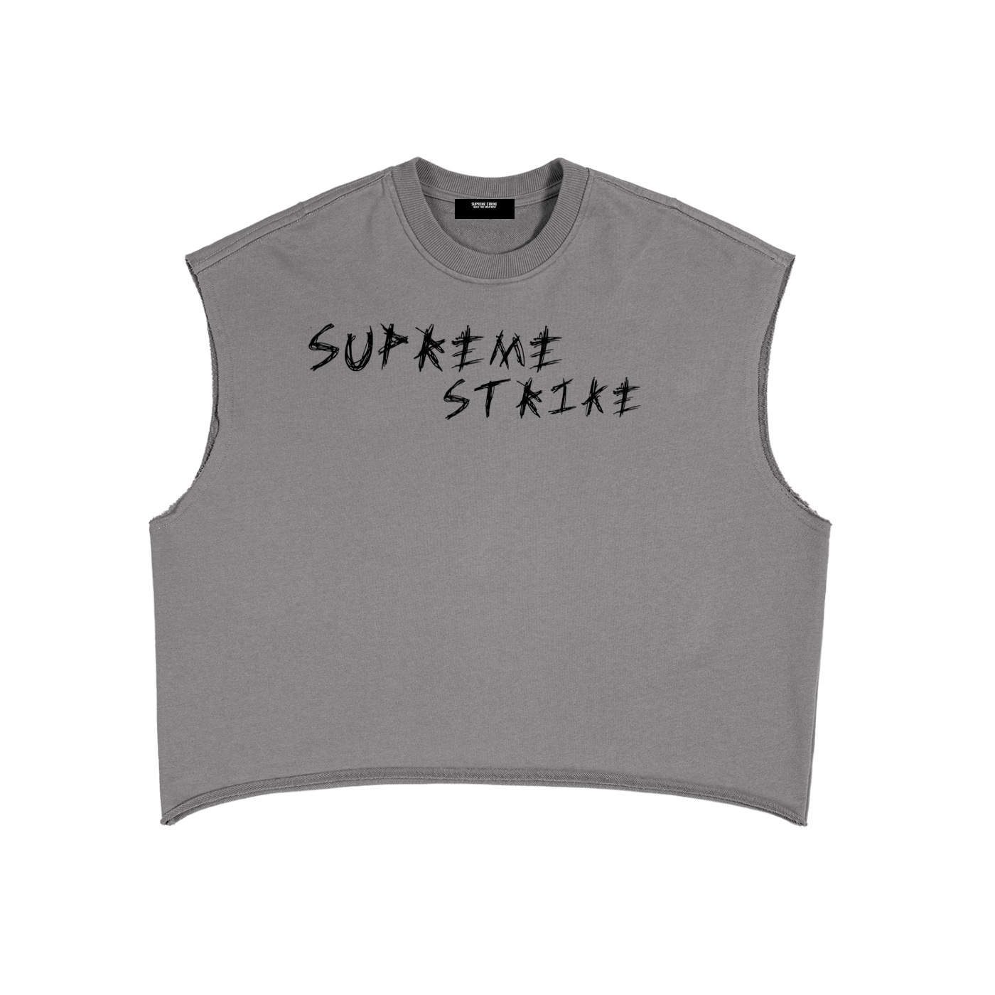 French Terry Boxy Tank Top