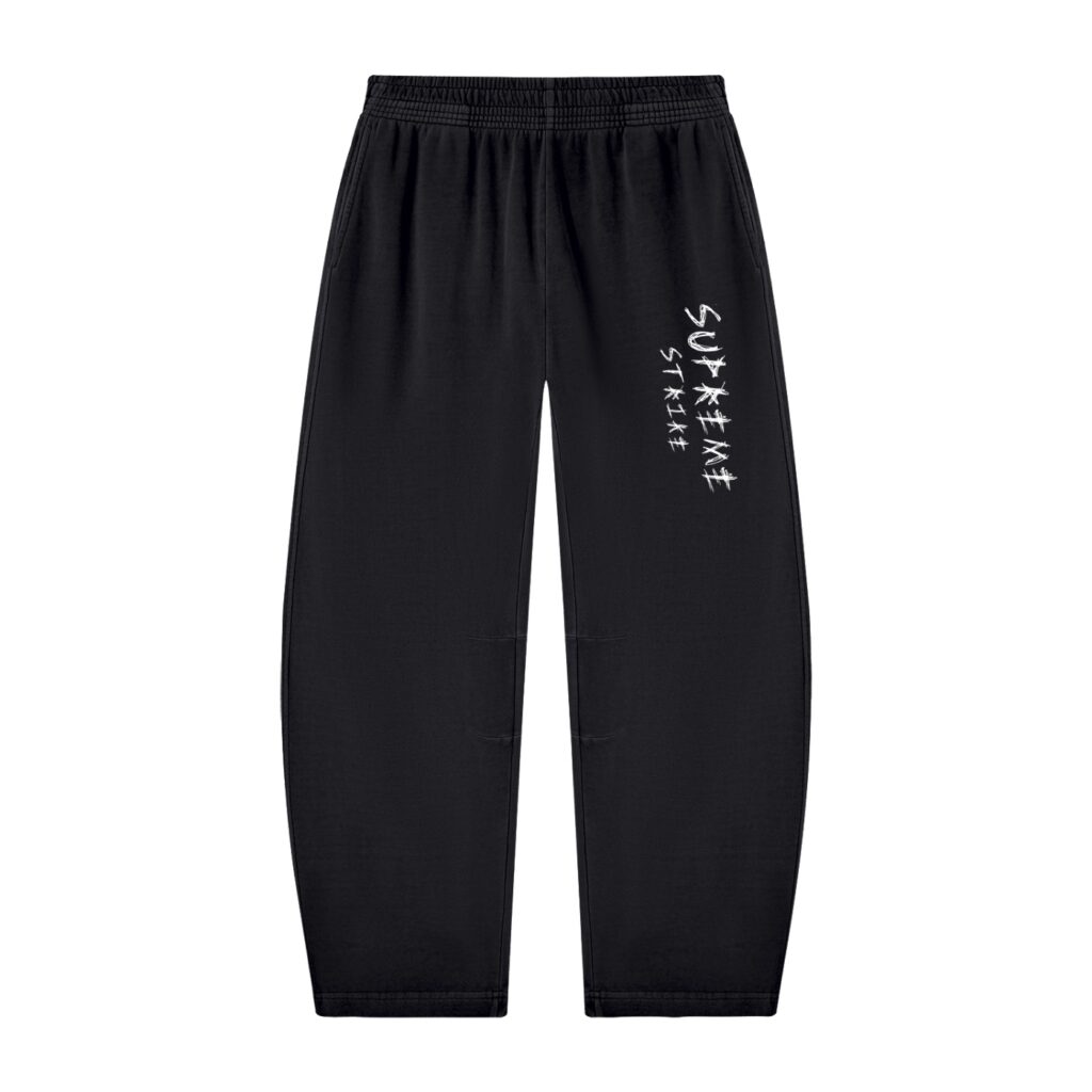 Unisex Vintage Washed Barrel Leg Sweatpants