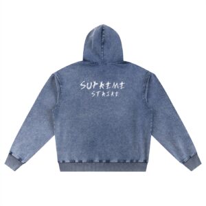 Snow Wash Oversized Hoodie