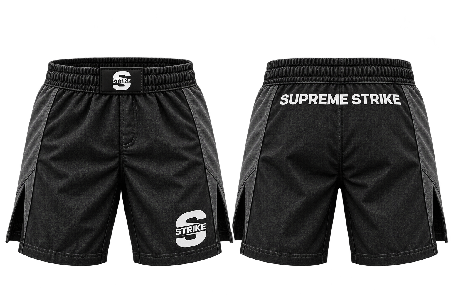 Supreme Strike Black Fight Shorts