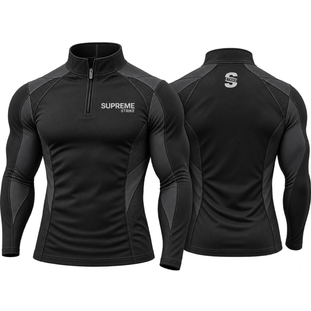 Supreme Strike Muscle Fit Quarter Zip