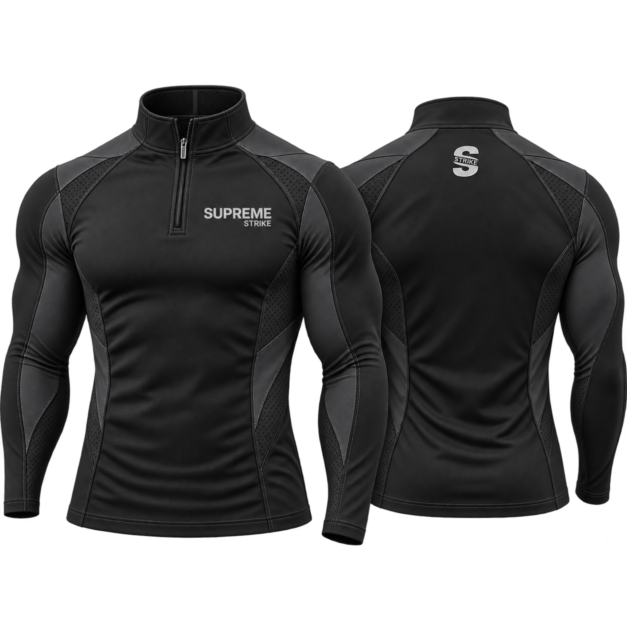 Supreme Strike Muscle Fit Quarter Zip