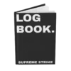Log Book Hardcover Notebook